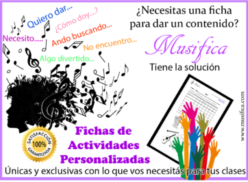 Fichas para musica