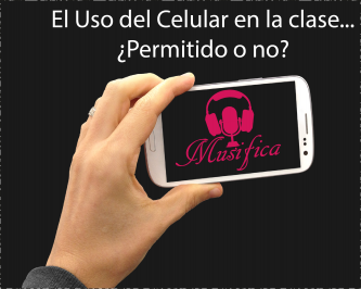 usar del celular en la clase