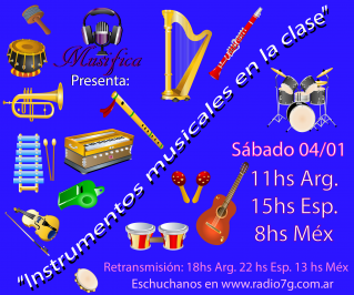 Instrumentos Musicales en la clase