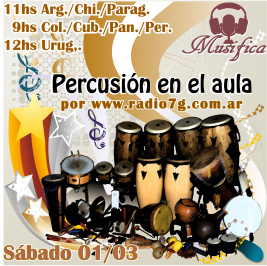 Percusión en el aula