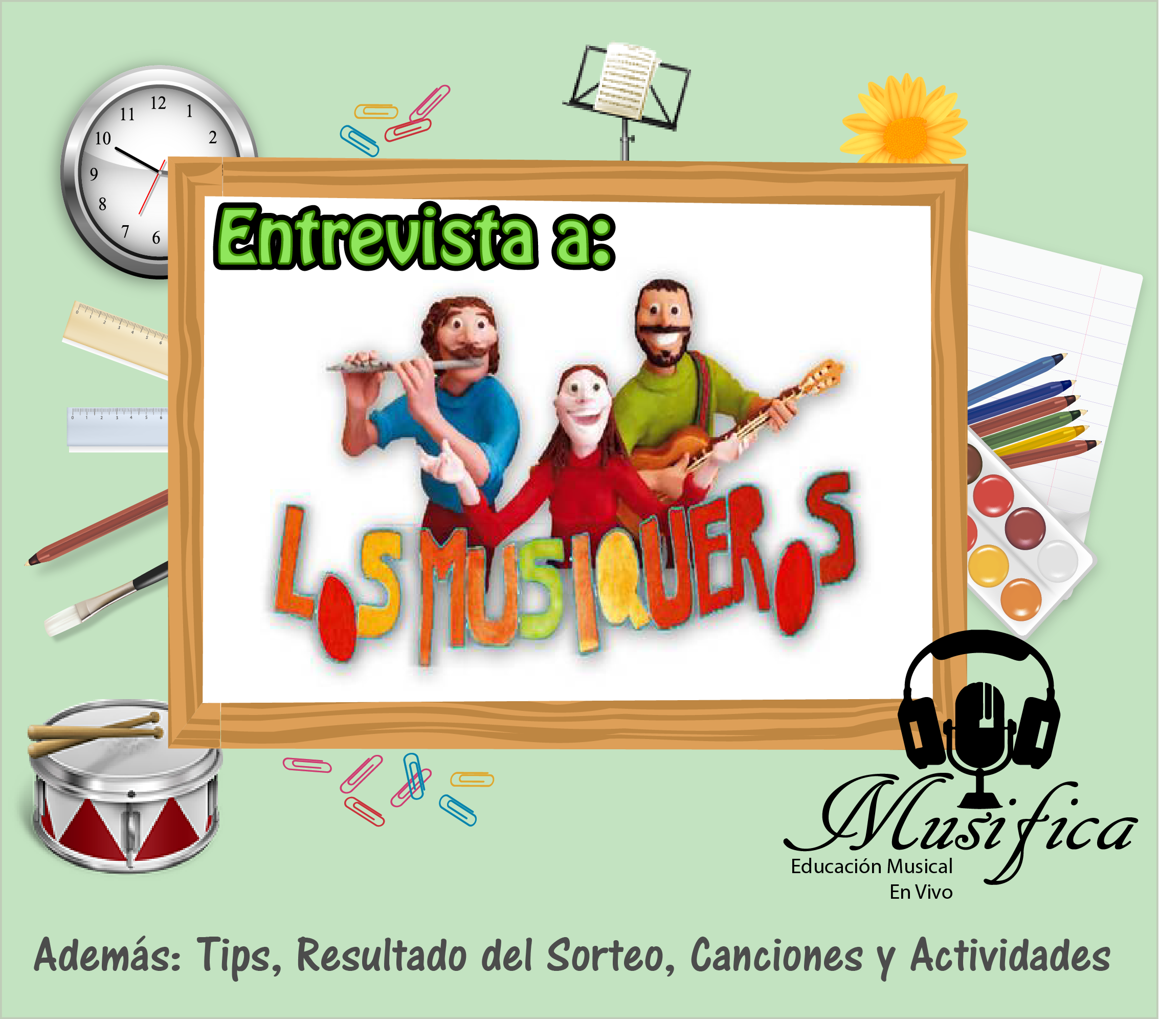 educacion musical en vivo