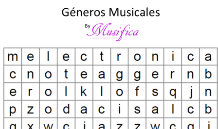 fichas de musica