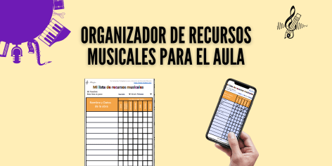 Organizador de recursos musicales