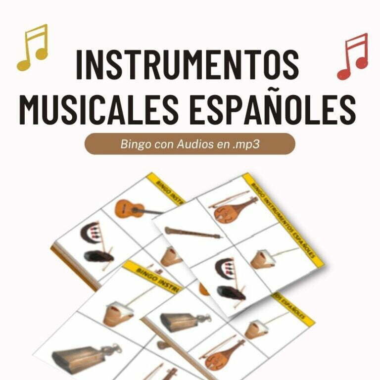 Juego instrumentos musicales de españa