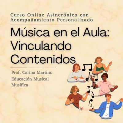 vincular conectar contenidos música con otras disciplinas asignaturas materias temas
