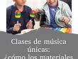 material didáctico para la clase de música