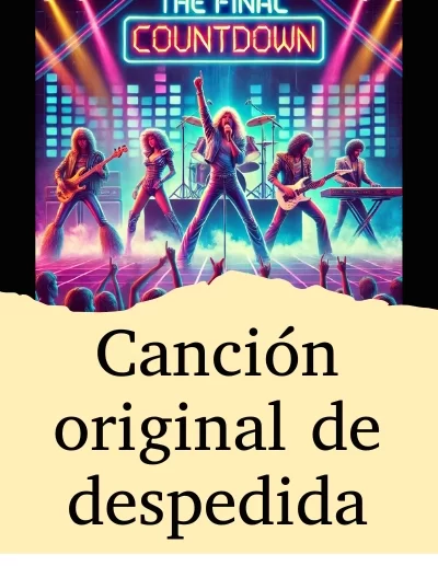 Canción para despedida fin de curso graduación escolar música