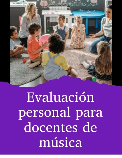 evaluación para docentes de música