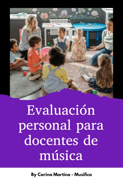 evaluación para docentes de música
